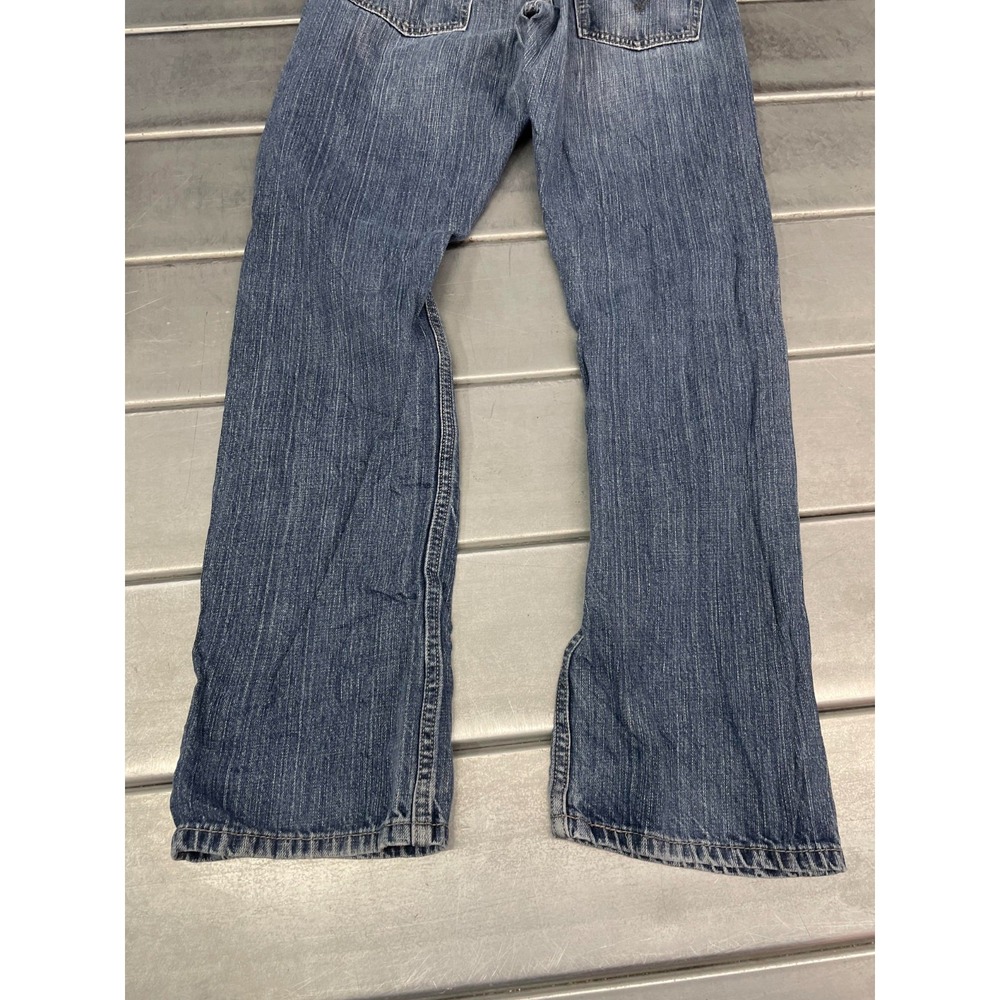 VTG Levis 514 Jeans Mens 31X32 Blue Medium Wash Denim Slim Straight 100% Cotton - Picture 16 of 16